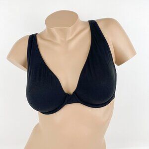 Women's Calvin Klein Underwire Bra size 36D Black Soft Fabric